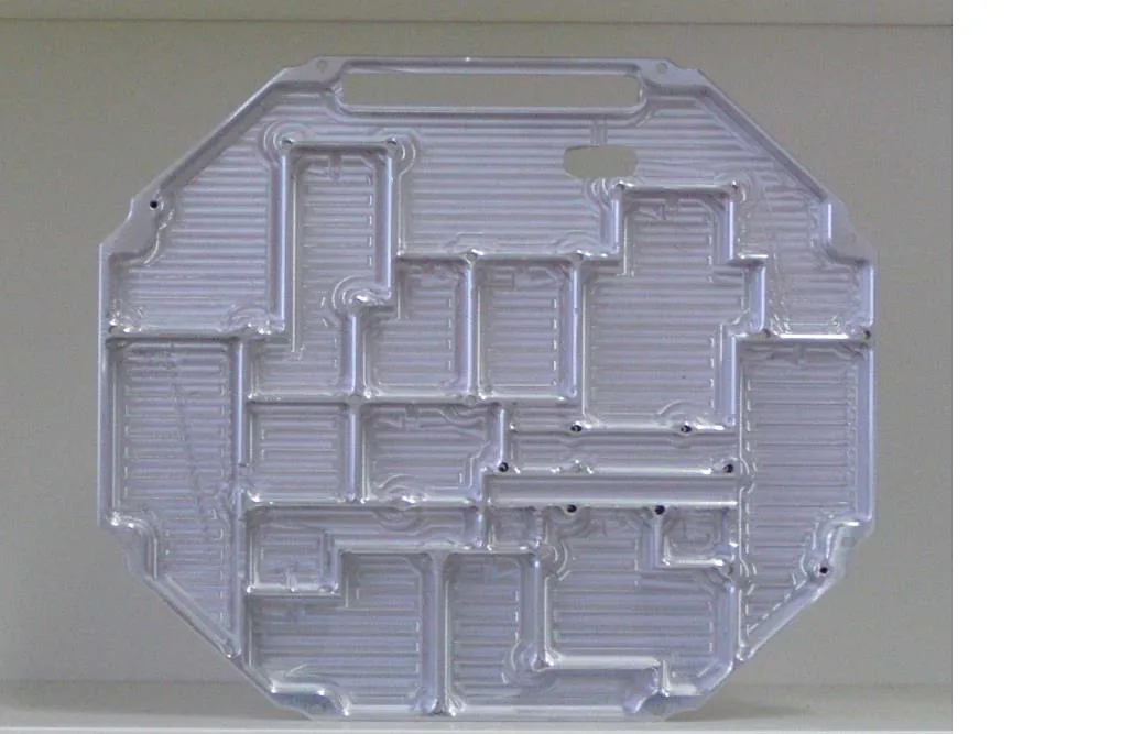 Automotive pump body in production